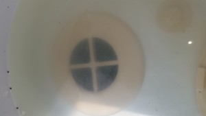 Witte aanslag in spa