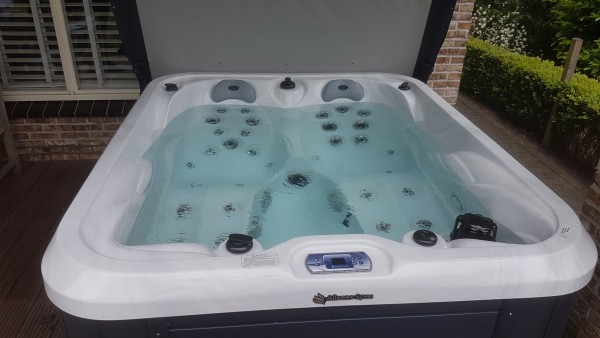 Spa in de tuin
